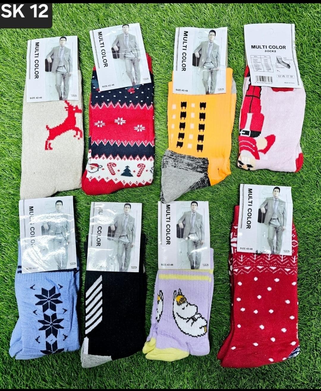6 Pairs Men Cotton Socks,Moloca – Comfortable Breathable,Men & Women Clothes casual socks