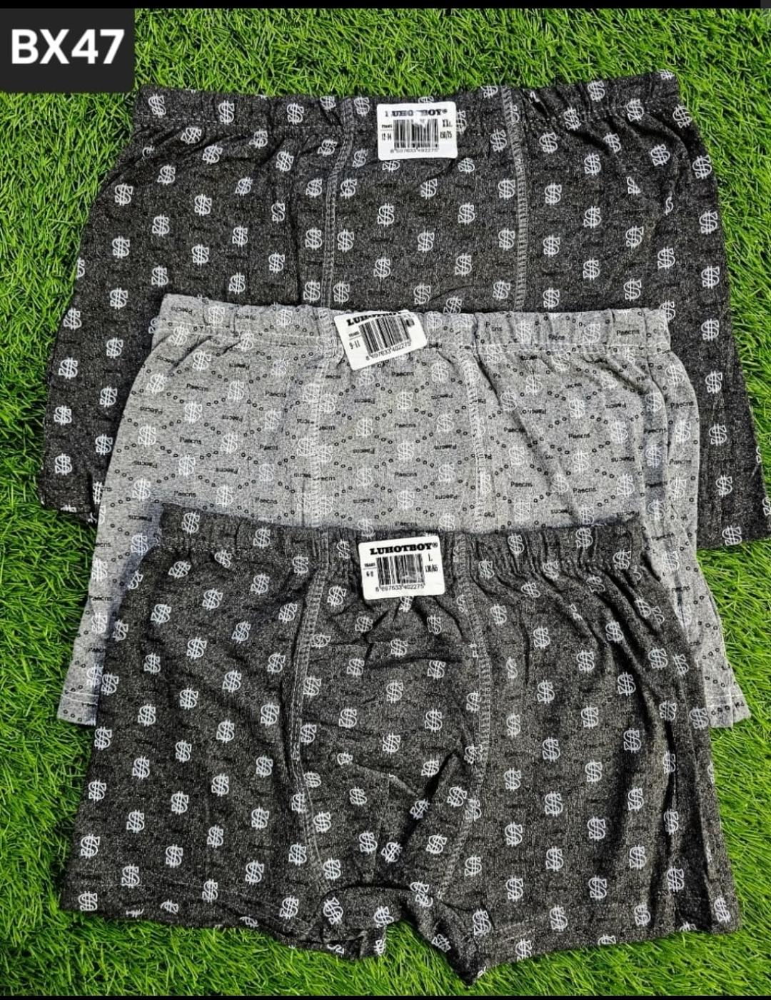 6PCS Breathable Cotton Baby Boys Boxer Shorts Soft Breathable Elastic Waist Underwear for Toddlers & Kids