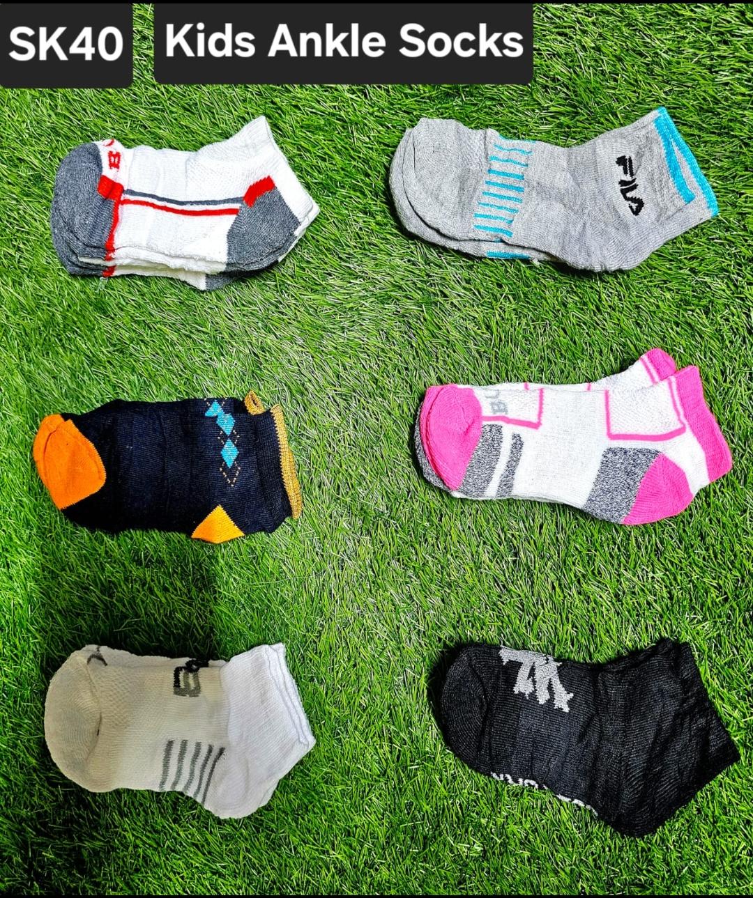 OFFER! 6 PAIRS Kids Ankle Socks Newborn 0-6 months pairs baby socks warm cotton feel random One Size