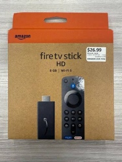 Amazon Fire TV Stick HD 8GB Wi-Fi 6 – Full HD Streaming Media Player with Alexa Voice Remote