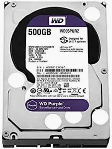 500GB Surveillance Hard Drive – 3.5-Inch SATA Internal HDD for CCTV DVR & NVR Systems