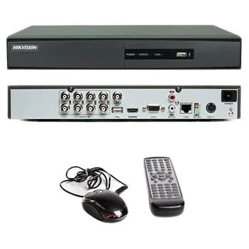 Hikvision 8-Channel Metal DVR – 1080P H.265+ Turbo HD CCTV Digital Video Recorder with Remote Viewing
