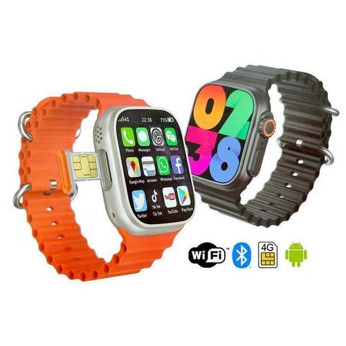 C92 Max 4G Android Smart Watch – 2.2-Inch HD Touchscreen Smartwatch with SIM Card, 6GB RAM, 64GB ROM, Dual Camera & WiFi