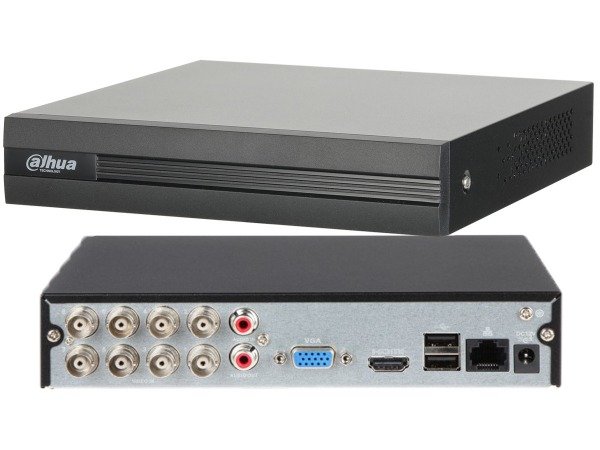Dahua 8-Channel DVR – 1080P H.265+ Penta-Brid CCTV Digital Video Recorder with DMSS Remote Viewing