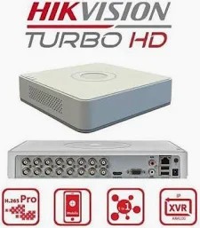 Hikvision 16-Channel Plastic DVR – 1080P Lite H.265+ Turbo HD CCTV Digital Video Recorder with Remote Viewing