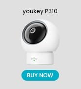 Youkey P310 Indoor Pan & Tilt WiFi Camera – 2.5K QHD 4MP Security Camera with 360° View