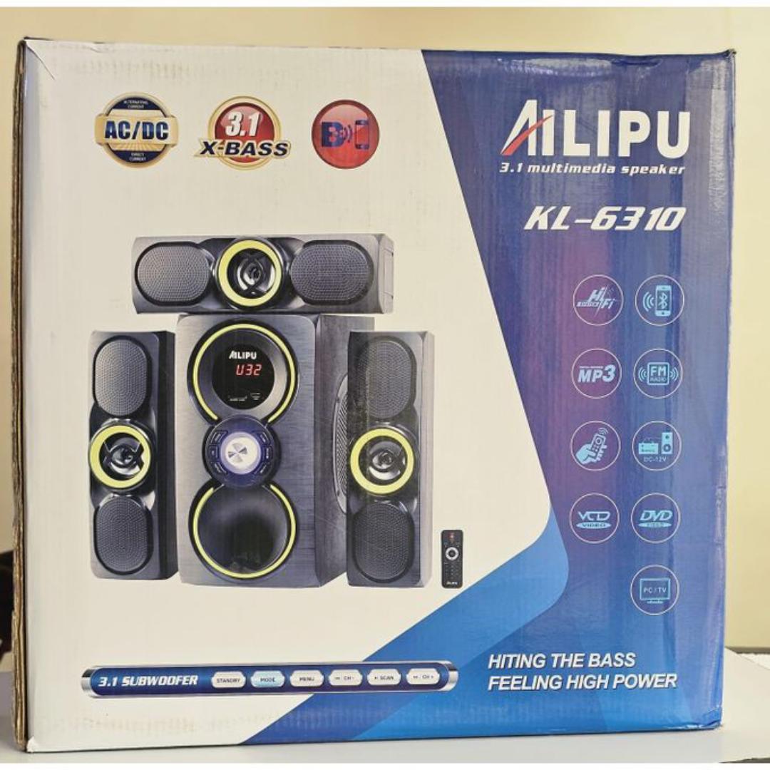 AILIPU KL-6310 3.1CH Woofer Subwoofer Multimedia Home Theater Speaker System Bluetooth,USB /SD /FM