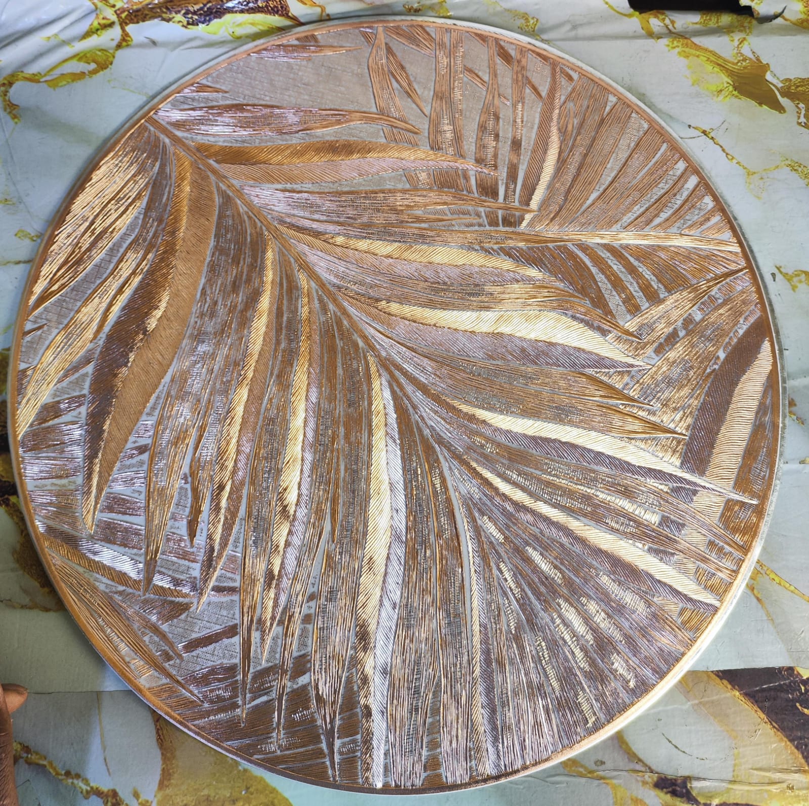 Set of 6PCS High Quality Decorative Table Mats - Stylish Placemats for Dining Table, Kitchen, Office & Home Use - Heat Resistant Table Protectors for Everyday Meals & Decor