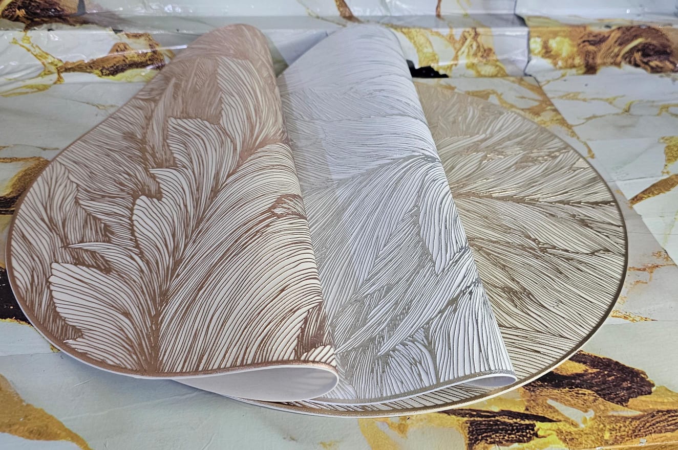 Set of 6PCS High Quality Decorative Table Mats - Stylish Placemats for Dining Table, Kitchen, Office & Home Use - Heat Resistant Table Protectors for Everyday Meals & Decor