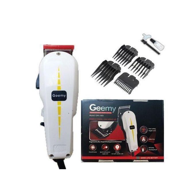 Geemy SHAVER TO START A KINYOZI BUSINESS // Professional Barbering Hair/Shaving Machine-Kinyozi & Best 4 Way Power Extension Cable & Rechargeable Smart 3 in 1 Hair Clipper/Trimmer With SmootHER