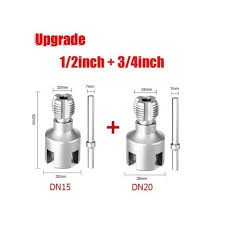Victory Manual PPR Pipe Threader Set 1/2" 3/4" and 1"  Inch Plastic Water Pipe Thread Maker Tool Kit Heavy Duty Professional Steel Die Plumbing Installation Repair Hardware Manual Hand Tools Pack.