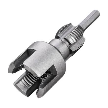 Victory Manual PPR Pipe Threader Set 1/2" 3/4" and 1"  Inch Plastic Water Pipe Thread Maker Tool Kit Heavy Duty Professional Steel Die Plumbing Installation Repair Hardware Manual Hand Tools Pack.