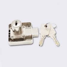 XiaoBoShi 2-Turn Short Neck Drawer Lock with 2 Keys | Heavy Duty Zinc Alloy Square Rim Deadbolt Mechanism for Office Desk Wooden Cabinet Wardrobe Cupboard | Premium Furniture Hardware Accessories.