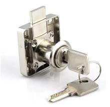 XiaoBoShi 2-Turn Short Neck Drawer Lock with 2 Keys | Heavy Duty Zinc Alloy Square Rim Deadbolt Mechanism for Office Desk Wooden Cabinet Wardrobe Cupboard | Premium Furniture Hardware Accessories.