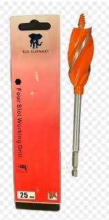 VWIN-POWER 20mm Four Slot Wood Working Drill Bit Quick-Change Hex Shank Auger Drill Set Sharp Carpenter Woodworking Tool Kit Heavy Duty Fast Drilling Hole Saw Opener Cutter For Power Impact Drivers.