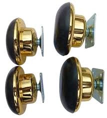 4Pcs Heavy Duty Gold Carpet Castors Wheels 65mm Swivel Furniture Roller Gliders Plates for Sofa Bed Chair Couch Cupboard Armchair Closet Cabinet Heavy Duty Rubber Rollers Replacement Moving Hardware.