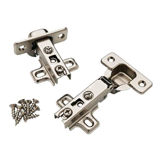 10pairsXingpeng Hydraulic Soft Close Cabinet Door Hinges Malpha Concealed Cupboard Wardrobe Kitchen Buffet Unit Cabinetry Hardware Buffer Dampener Full Overlay Framework Ironmongery Spring Fittings.
