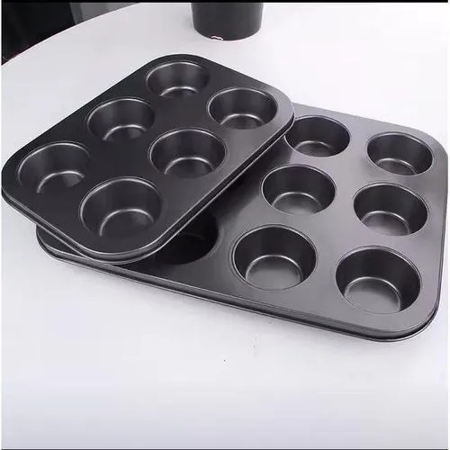Geniric Non-Stick Mini Cupcakes/ MuffinTray - Non-Stick 12-Hole Muffin Pan/ Cupcake Baking Tray