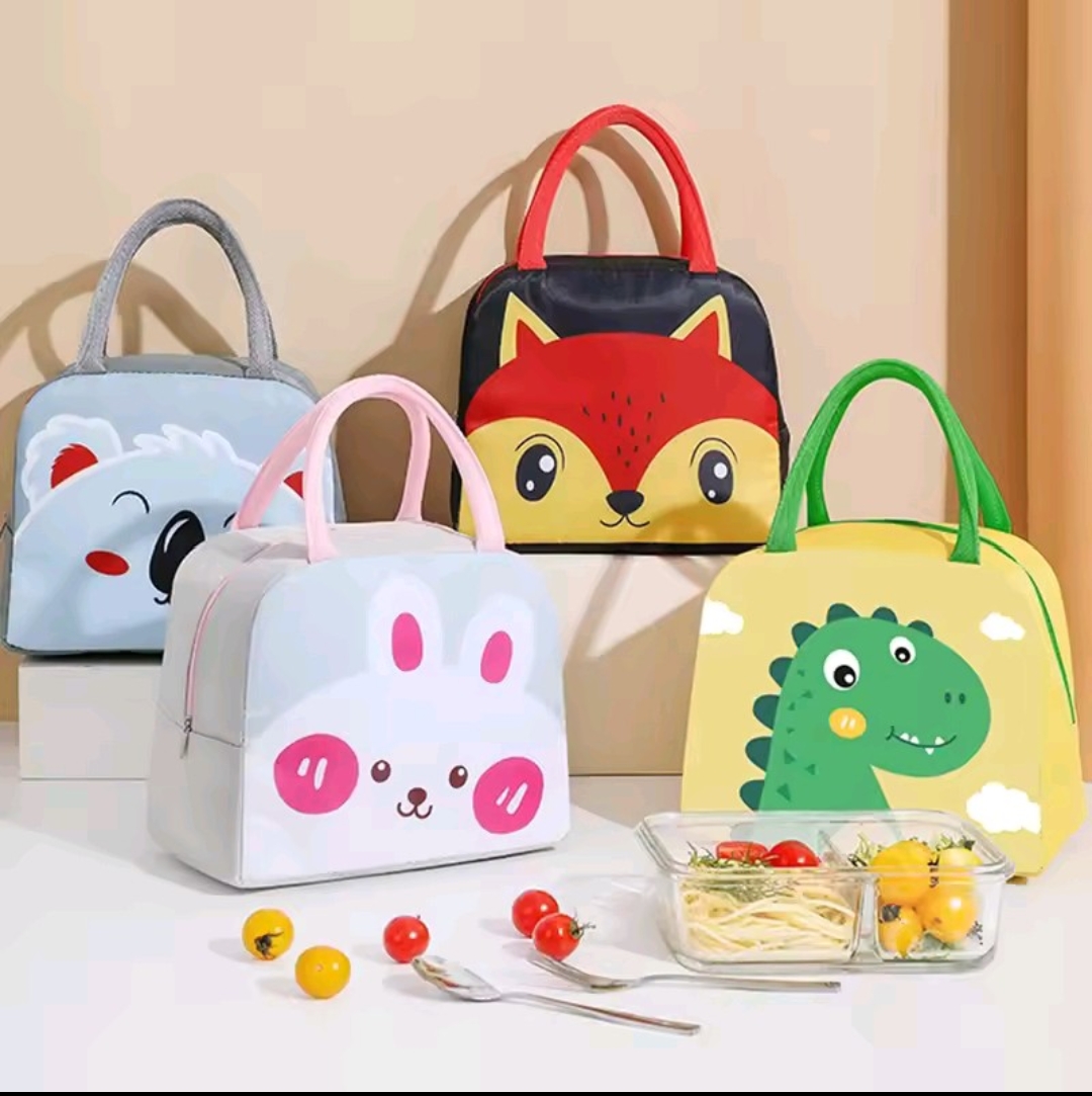 Lovely kids insulated lunch box bags available