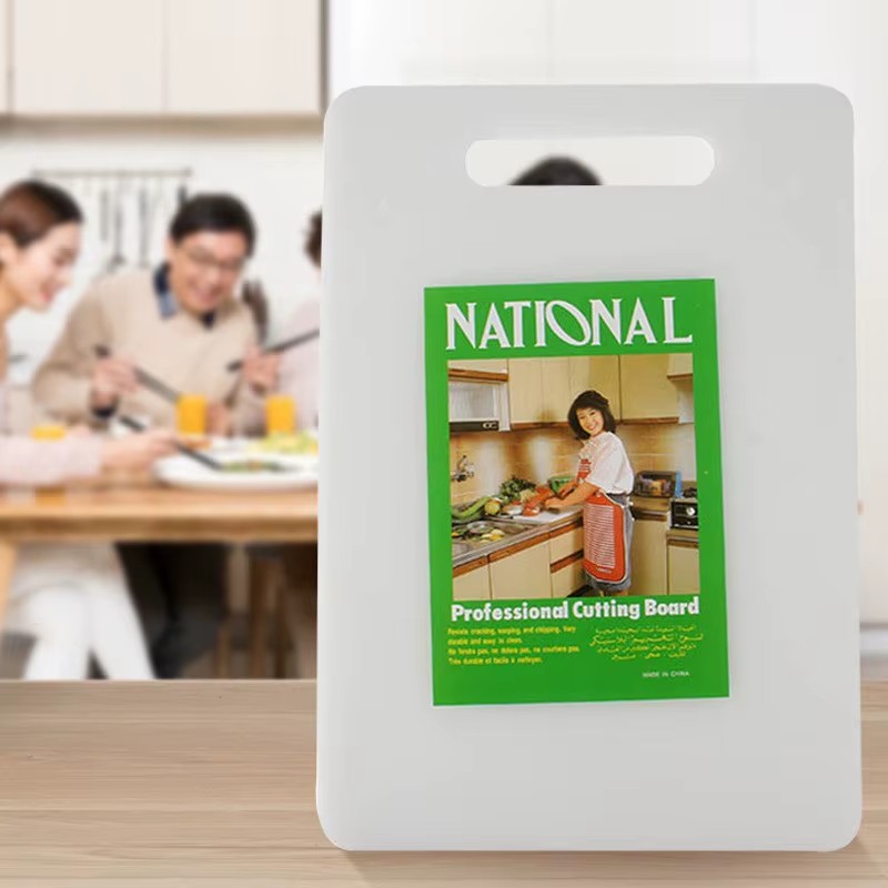 THICK CHOPPING  BOARD . Food Grade White reversible non porous Cutting Board Raw Meat Pork Ribs Kitchen Cut Tools Cheese Food Grade White reversible non porous Cutting Board Raw Meat PorThick Chopping