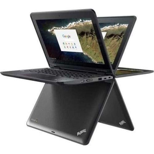 Lenovo Yoga 11e X360 Touchscreen Laptop – 12” 2-in-1 Convertible, 4GB RAM, 128GB SSD, Windows 11 Pro (Refurbished) + FREE Mouse