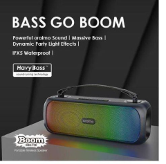 Oraimo OBS-75D Bass Go Boom Portable Wireless Speaker Phones & Accessories > Mobile Accessories > Bluetooth Accessories Powerful oraimo Sound- Legendary Sound Promise