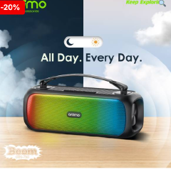 Oraimo OBS-75D Bass Go Boom Portable Wireless Speaker Phones & Accessories > Mobile Accessories > Bluetooth Accessories Powerful oraimo Sound- Legendary Sound Promise
