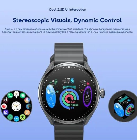 Oraimo SPECIAL OFFER! Watch Nova 2R Lite 1.43" AMOLED 30-Day Standby Smart Watch 1.43" AMOLED Display
Immersive Visuals In Every Light
Experience true-to-life colors and sharp details