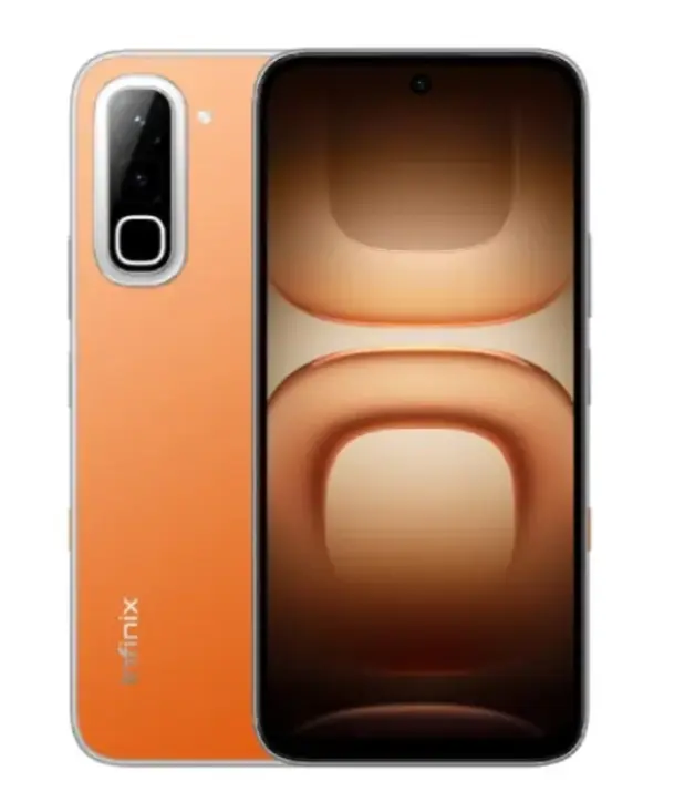 Infinix Hot 70 4GB RAM +128 ROM Powered by the MediaTek Helio G100 Ultimate processor with a  large 6000mAh battery with 45W fast charging