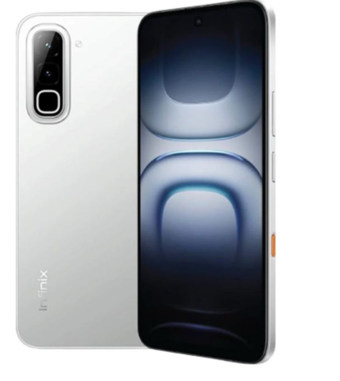 Infinix Hot 70 4GB RAM +128 ROM Powered by the MediaTek Helio G100 Ultimate processor with a  large 6000mAh battery with 45W fast charging