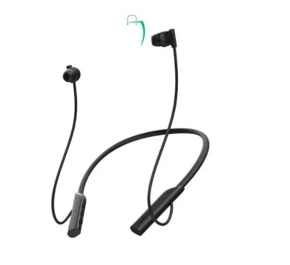 Oraimo OEB-311 Necklace Lite Wireless Bluetooth Headphones with Call Vibration Alerts, 30-Hour Playtime, Dual Device Connectivity, Noise Cancellation and Low Latency Gaming Mode