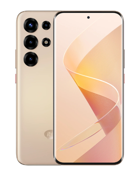 ITEL S26 Ultra, 6.78' Curved Screen Corning 8GB+ 256GB Storage + Up To 16GB RAM 6000mAh Battery, 50MP Camera  Unisoc T7300 chipset, is highlighted for offering strong performance for a 4G device,