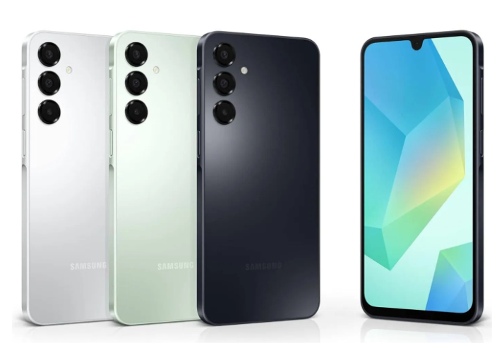 Samsung Galaxy A16 128GB+4GB 6.7" Super AMOLED Display 50MP Triple Camera Android 14 Mediatek Helio G99 5000mAh 25W Type-C Charge Smart Phones phone,  5000mAh battery supports 25W fast charging