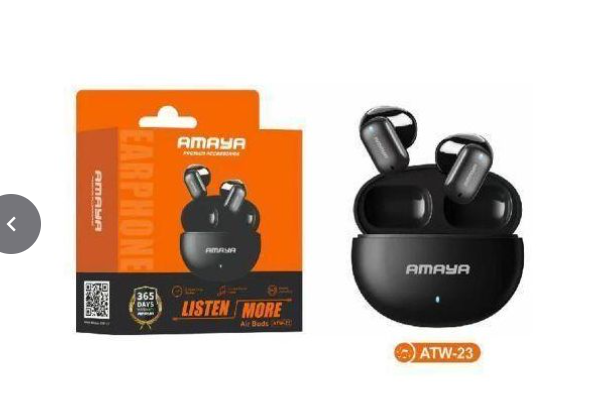 Amaya Buy now Bluetooth Wireless Heavy BAss Headset 40Hrs Long Play Time Powerful Bluetooth Earbuds/ Earpods deliver crystal-clear audio, powerful bass, and long-lasting battery life