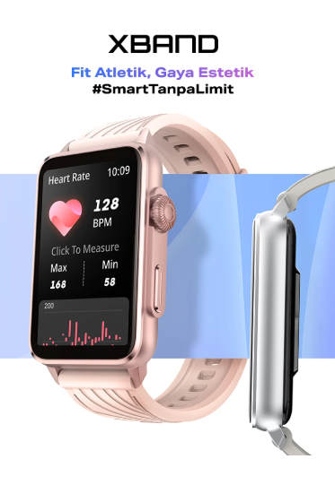 Infinix XBand XW4B Fitness Tracker Smartwatch 1.57 Inch HD Color Screen IP68 Waterproof Heart Rate SpO2 Blood Oxygen Sleep Monitor 12 Days Battery Life Bluetooth Activity Tracker Android iOS