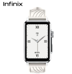 Infinix XBand XW4B Fitness Tracker Smartwatch 1.57 Inch HD Color Screen IP68 Waterproof Heart Rate SpO2 Blood Oxygen Sleep Monitor 12 Days Battery Life Bluetooth Activity Tracker Android iOS