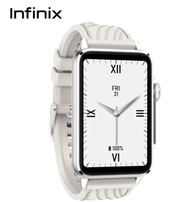 Infinix XBand XW4B Fitness Tracker Smartwatch 1.57 Inch HD Color Screen IP68 Waterproof Heart Rate SpO2 Blood Oxygen Sleep Monitor 12 Days Battery Life Bluetooth Activity Tracker Android iOS
