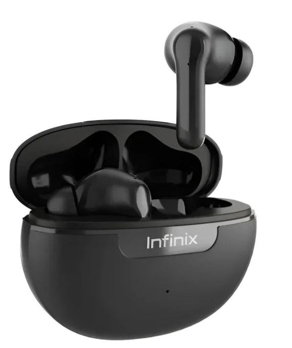 Infinix XBUDS H5 XE36 True Wireless Earbuds – Bluetooth 5.4, Up to 30 Hours Playtime, AI ENC, Deep Bass & USB-C Fast Charging ,Compatible with Android, iPhone, tablets, laptops, and other Bluetooth