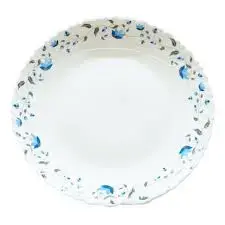 10 Inch Dinner Plate Elegant Ceramic Serving Plate Durable Round Dining Plate for Home Kitchen Restaurant Use Ideal for Main Meals Pasta Rice Steak Salad & Everyday Dining Stylish Tableware Plate Set