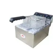 Ecco Double Deep Fryer Heavy Duty Twin Tank Electric Stainless Steel Frying Machine Independent Temperature Control Removable Baskets Fast Heating System Chips Chicken Fish Commercial Kitchen Fryer