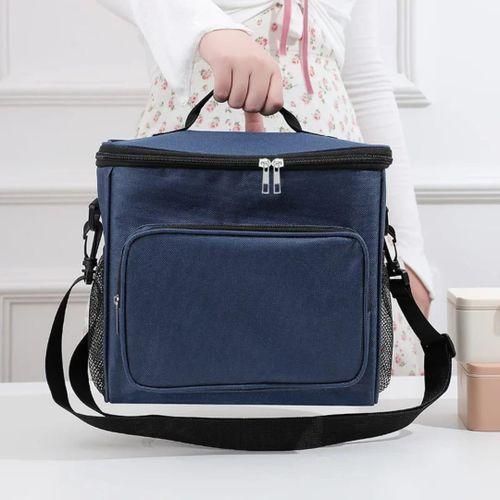 Insulated Lunch Box Cooler Bag for Women, men, Kids Adult, Collapsible Leakproof Lunch Bag with Adjustable Shoulder Strap for Work School Picnic Beach