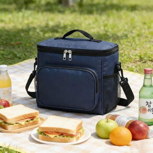 Insulated Lunch Box Cooler Bag for Women, men, Kids Adult, Collapsible Leakproof Lunch Bag with Adjustable Shoulder Strap for Work School Picnic Beach
