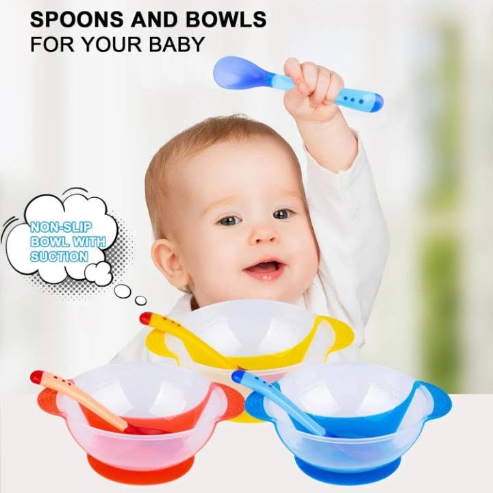 BABY FEEDING- BOWL+SPOON Set