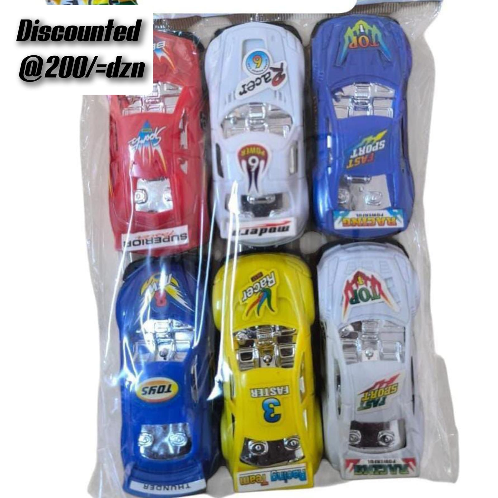 Kids Toy Racing Cars  Plastic Mini Pull Back Vehicle Toys for Toddlers Boys Girls Party Favors Birthday Gifts Educational Play Indoor Outdoor Fun Entertainment