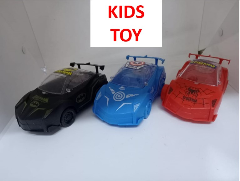 Superhero Toy Cars Spider Hero Captain Hero Bat Hero Battery Operated Racing Vehicles for Kids Boys Girls Indoor Outdoor Play Birthday Gifts Educational Fun Adventure Entertainment Toys