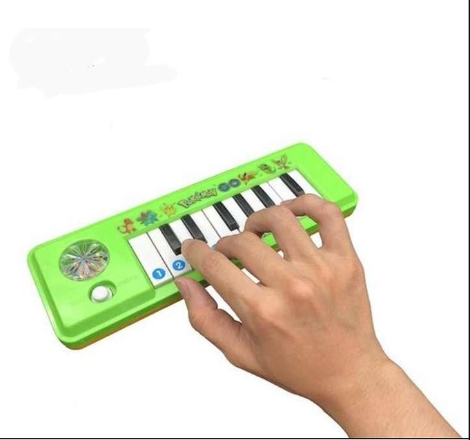 Small Kids Music Toy Piano Battery Operated 8 Key Plastic Keyboard Educational Musical Instrument for Toddlers Boys Girls Early Learning Birthday Gifts Fun Entertainment Toys