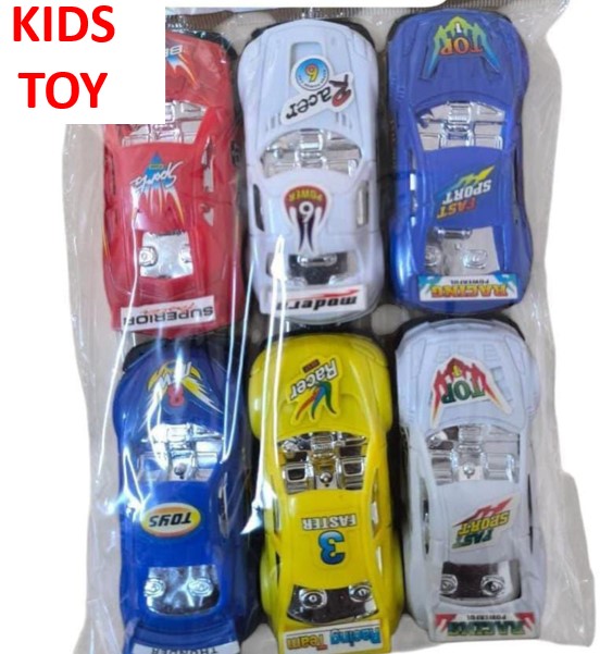 Kids Toy Racing Cars  Plastic Mini Pull Back Vehicle Toys for Toddlers Boys Girls Party Favors Birthday Gifts Educational Play Indoor Outdoor Fun Entertainment