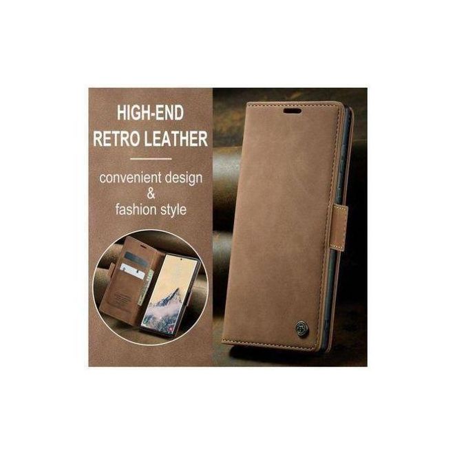 Caseme for tecno camon 50/tecno camon 50 pro Wallet Case,Soft PU Leather Flip Case Magnetic Stand Flip Protective Cover Leather Case with ID & Credit Card Slots Holder