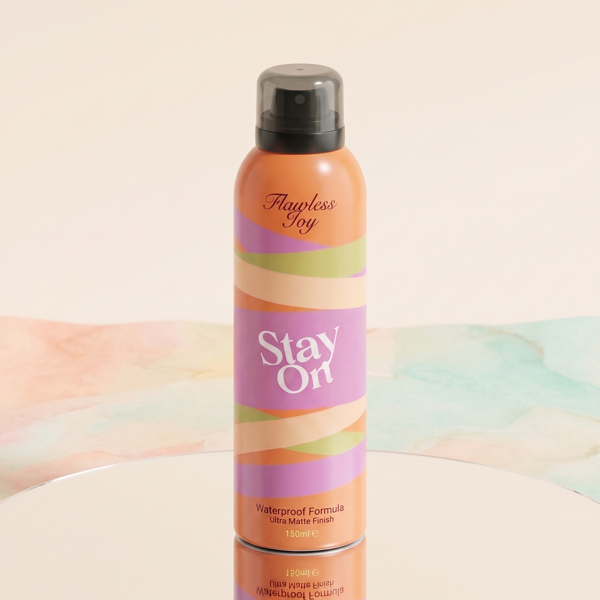 Flawless Toy Stay On Waterproof Makeup Setting Spray Ultra Matte Finish Long Lasting Face Fixing Spray 150ml view 3