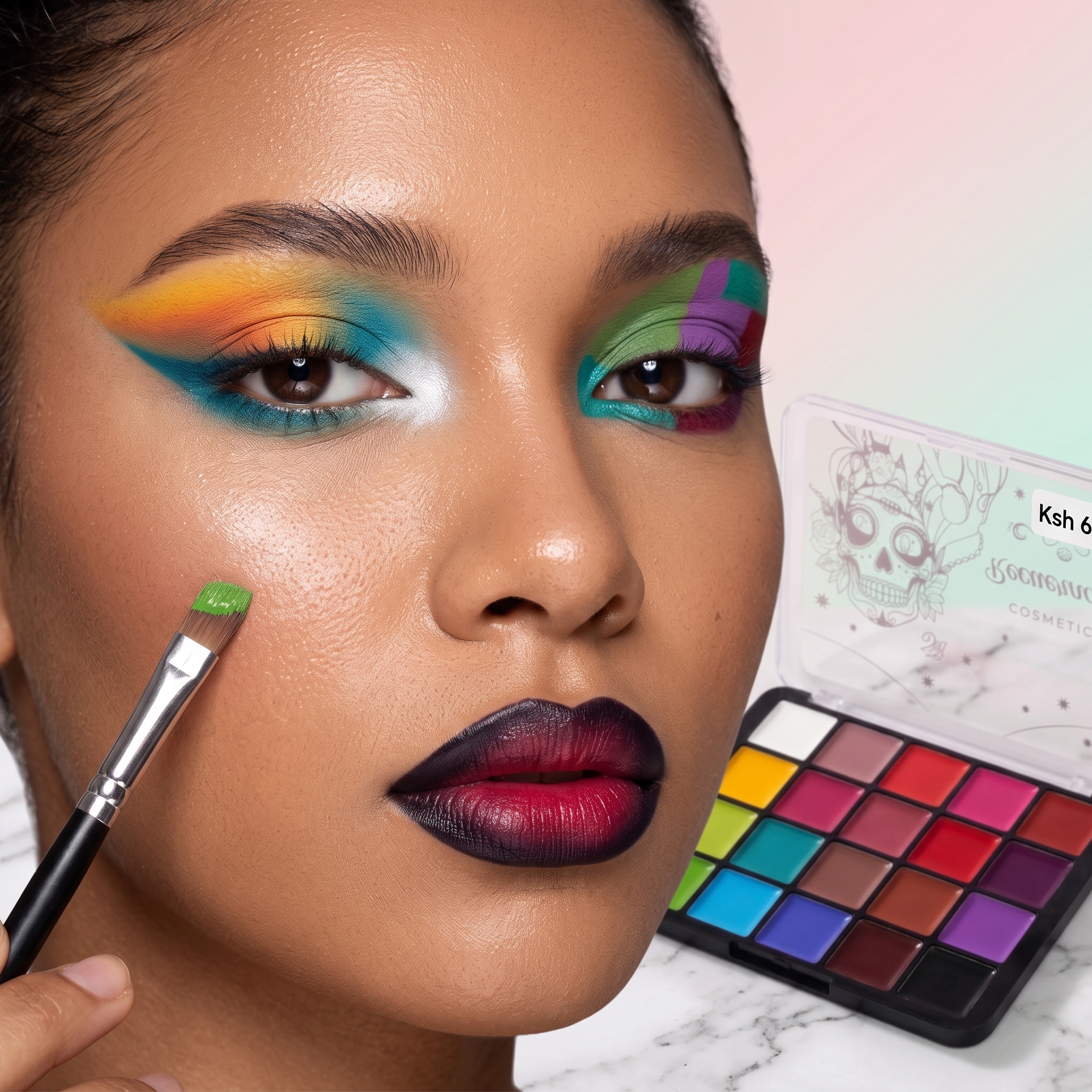 20‑Color Artistic Eyeshadow Palette – Bold Matte & Shimmer Shades